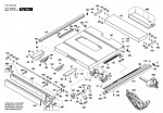Bosch 3 601 M44 000 Gts 18V-216 Table Saw 18 V / Eu Spare Parts